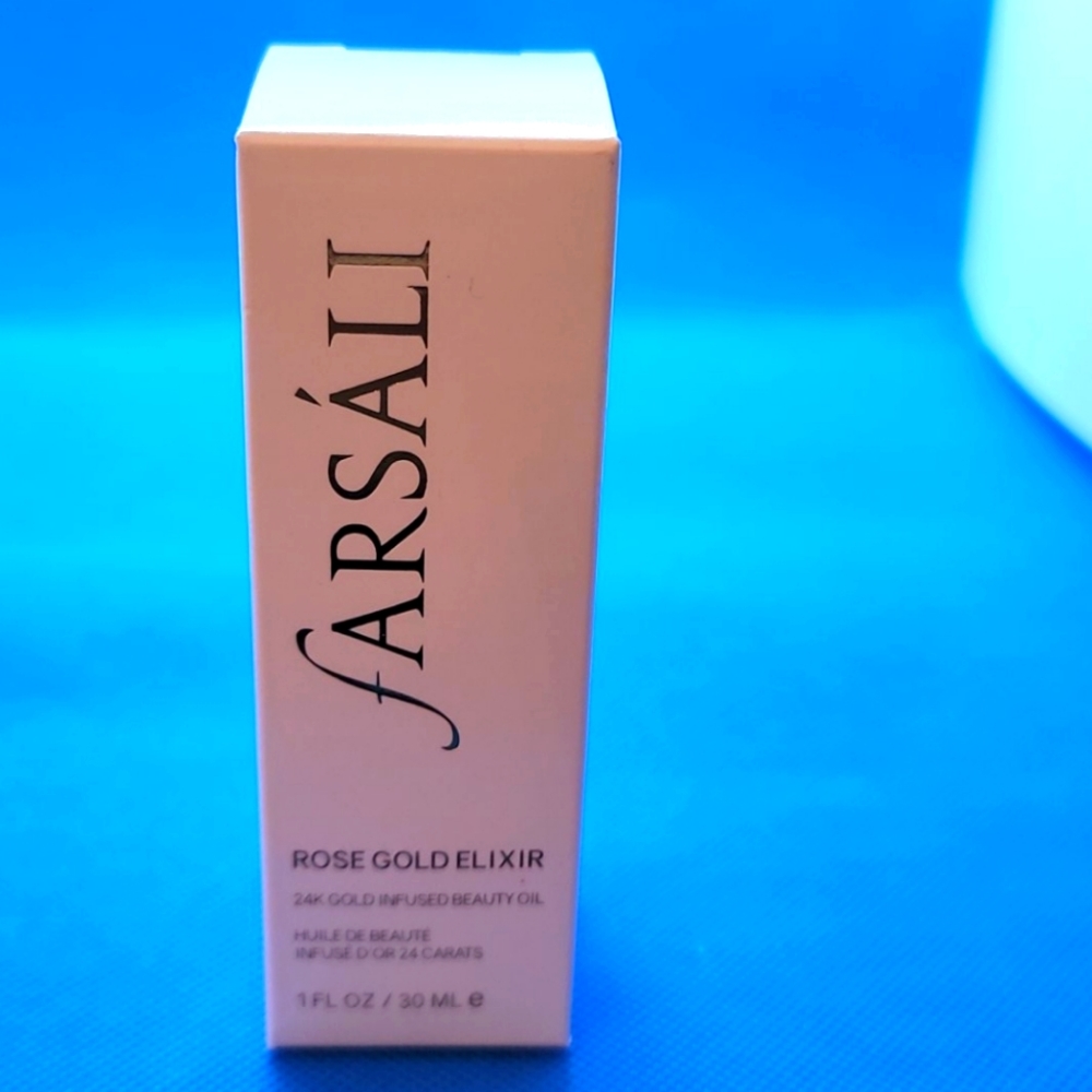 Farsali Rose Gold Elixir 24K Gold Beauty Oil
